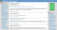 Desktop Screenshot of chatham-county-nc.com